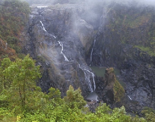 131KurandaFalls4xPanorama